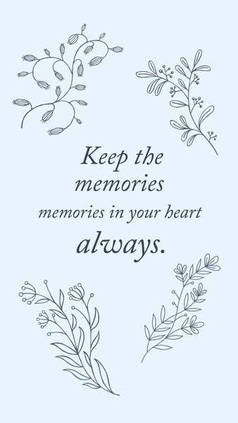 Keep The Memories